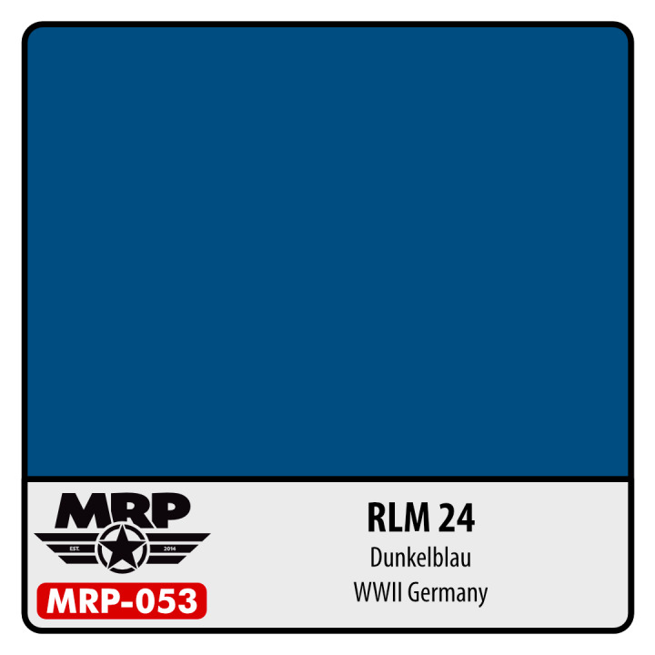 Boxart RLM 24 Dunkelblau FS35052 MR.Paint Boxart RLM 24 Dunkelblau FS35052 MR.Paint