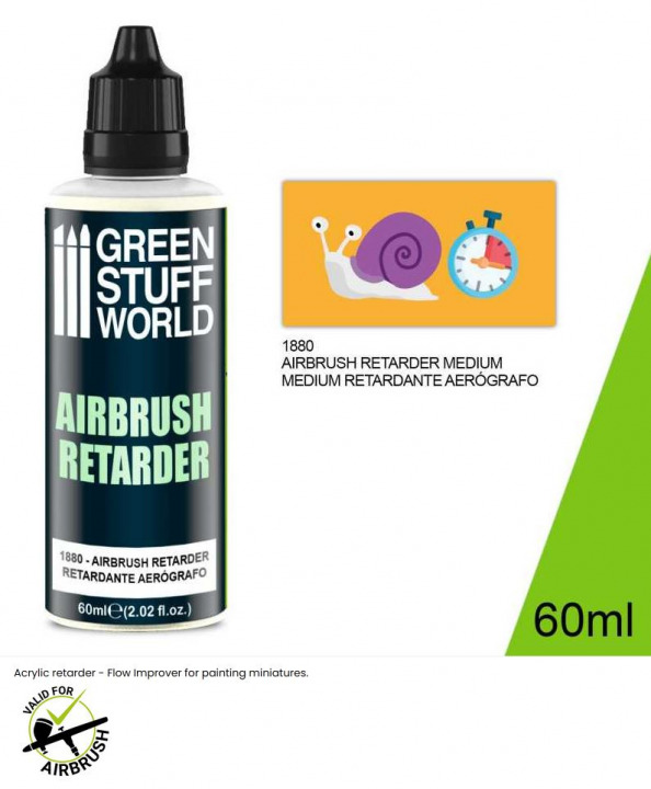 Boxart Airbrush Retarder 1880 Green Stuff World