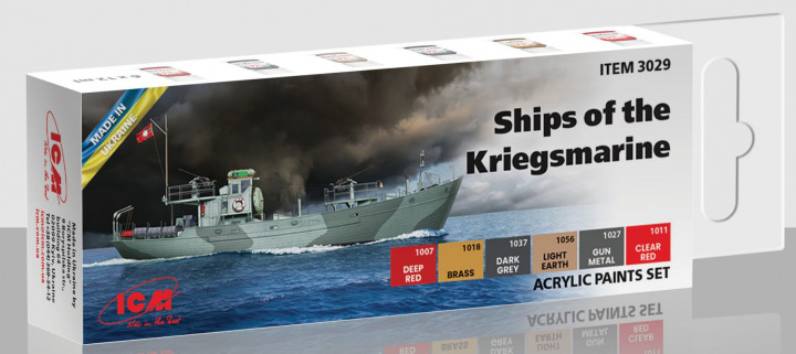 Boxart Ships of the Kriegsmarine  ICM