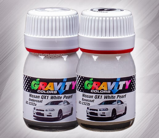 Boxart Nissan QX1 White Pearl  Gravity Colors