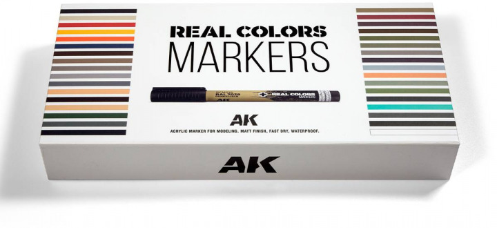 Boxart AK Real Colors Markers RCM150 AK Real Colors
