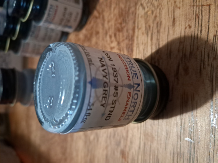 Boxart USN 1937 #5 STND NAVY GREY  True North Precision Paints