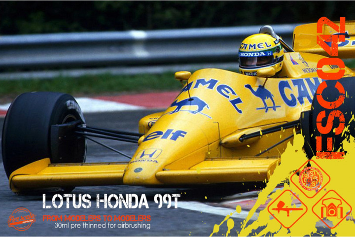 Boxart Lotus Honda 99T  Fire Scale Colors