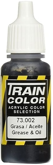 Boxart Train Color Grease and Oil 73.002 Vallejo 