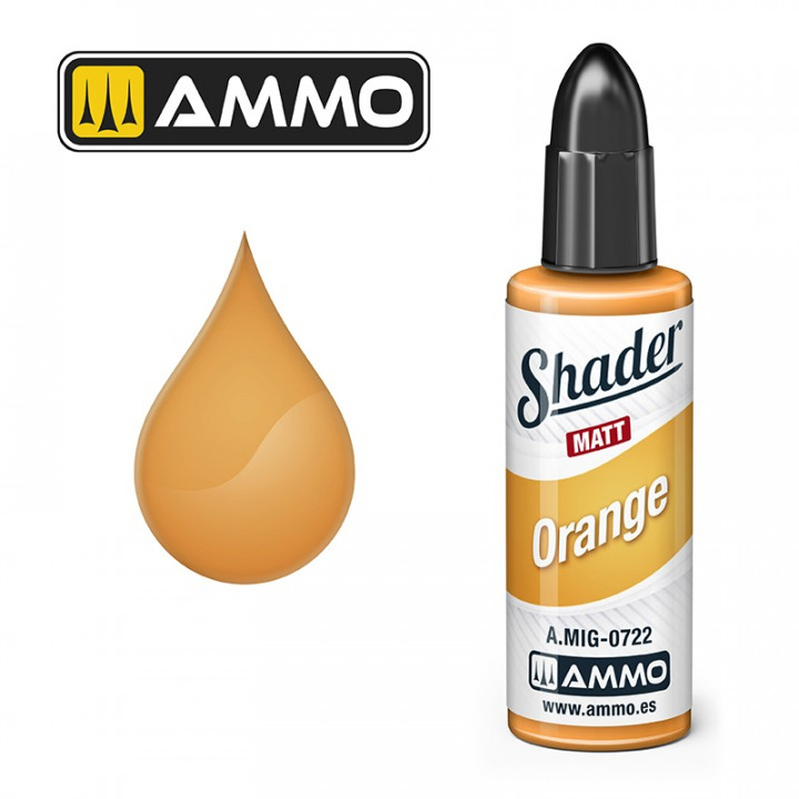 Boxart Orange Shader A.MIG-0722 Ammo by Mig Jimenez