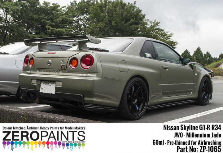 Boxart Nissan GT-R (1970 - 2015) Paints 60ml - ZP-1065  Zero Paints