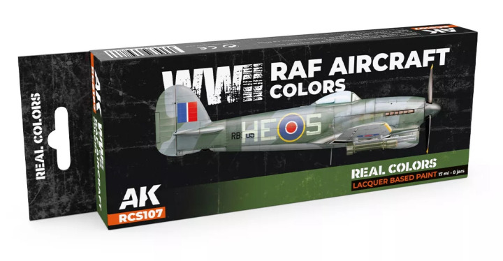 Boxart AK Real Colours WWII RAF Aircraft Colors RCS107 AK Real Colors