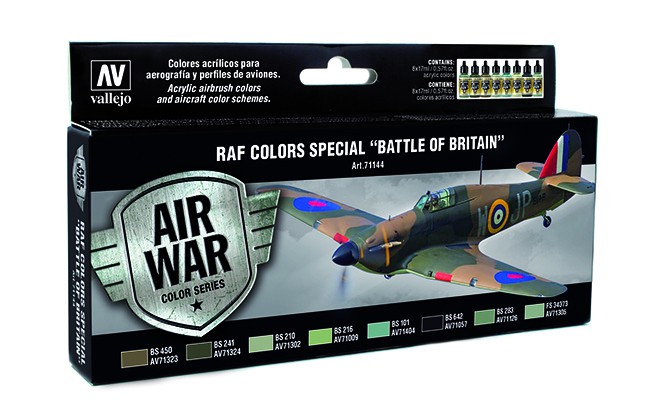 Boxart RAF Colors Special "Battle of Britain" - Set 71.144 Vallejo Model Air Boxart RAF Colors Special "Battle of Britain" - Set 71.144 Vallejo Model Air