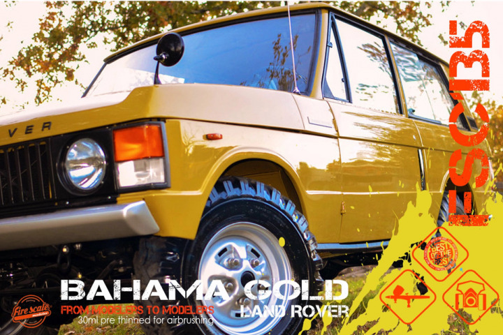 Boxart Land Rover Bahama Gold  Fire Scale Colors