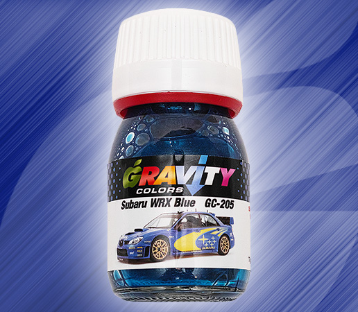 Boxart Subaru WRX Blue Gravity Colors Boxart Subaru WRX Blue Gravity Colors