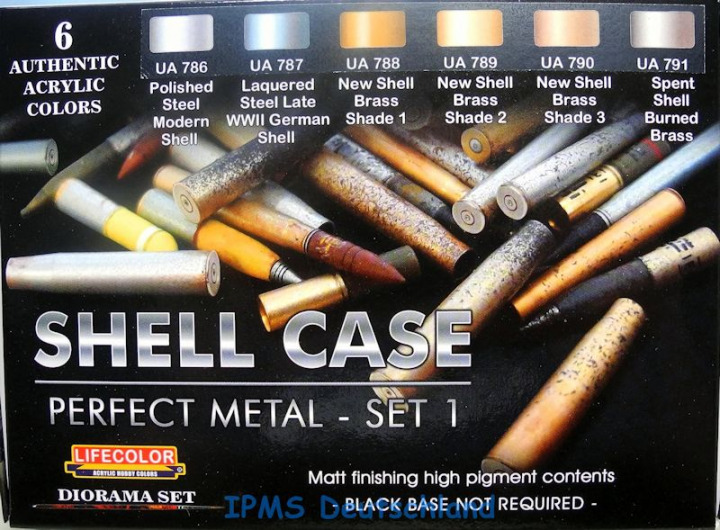 Boxart Shell Case - Perfect Metal - Set 1  Lifecolor