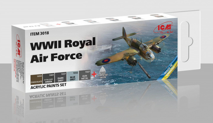 Boxart WWII Royal Air Force  ICM
