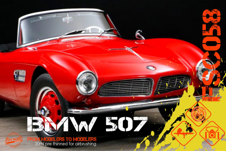 Boxart BMW 507  Fire Scale Colors