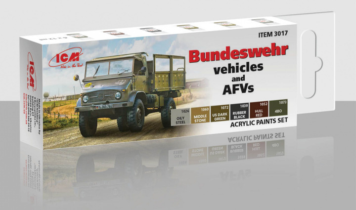Boxart Bundeswehr vehicles and AFVs  ICM
