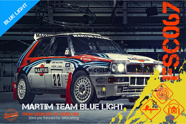 Boxart Martini Team Light Blue  Fire Scale Colors