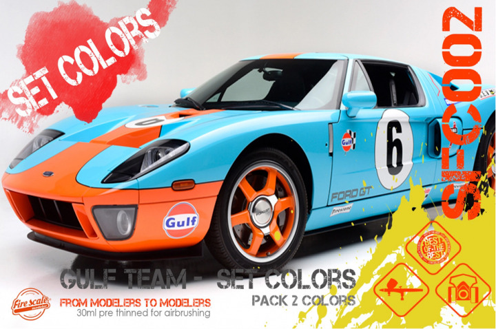 Boxart Gulf Team set  Fire Scale Colors