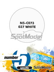 Boxart 037 White (Lancia 037 Rally)  Number Five