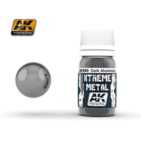Boxart Xtreme Metal DARK ALUMINIUM AK 480 AK Interactive Boxart Xtreme Metal DARK ALUMINIUM AK 480 AK Interactive