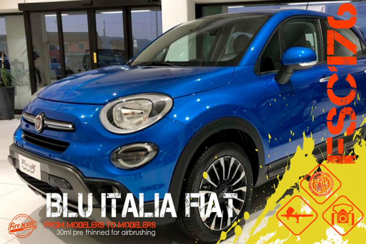 Boxart Blu Italia Fiat  Fire Scale Colors