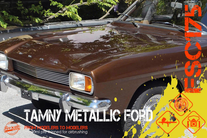 Boxart Tamny Metalic 2 Ford  Fire Scale Colors