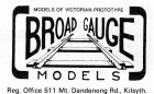1:87 Victorian Railways GY class open goods truck (Broad Gauge Models GY 01)