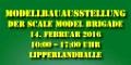 Modellbauausstellung der Scale Model Brigade 2016 in Lemgo