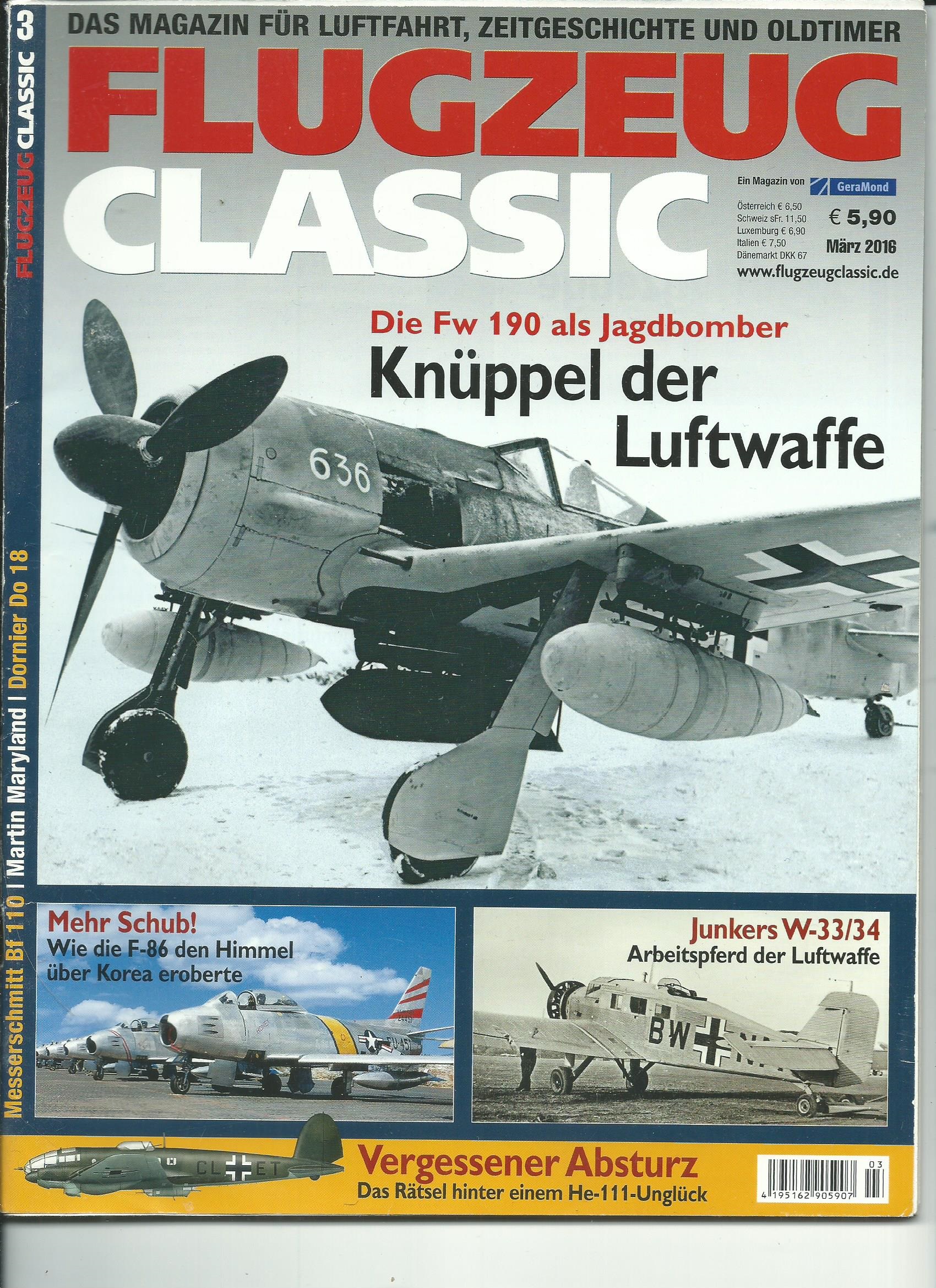 Flugzeug Classic