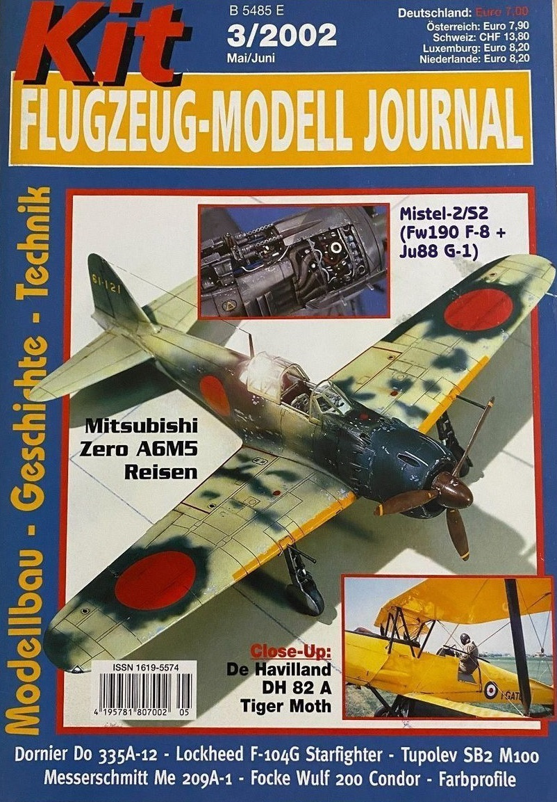 Kit Flugzeug-Modell Journal