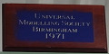 Universal Modelling Society